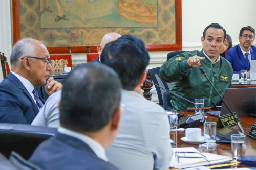 Presidente José Jerí, lideró una nueva sesión del Consejo de Ministros