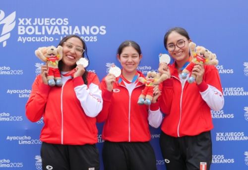 Perú sigue sumando medallas en los Juegos Bolivarianos Ayacucho-Lima 2025