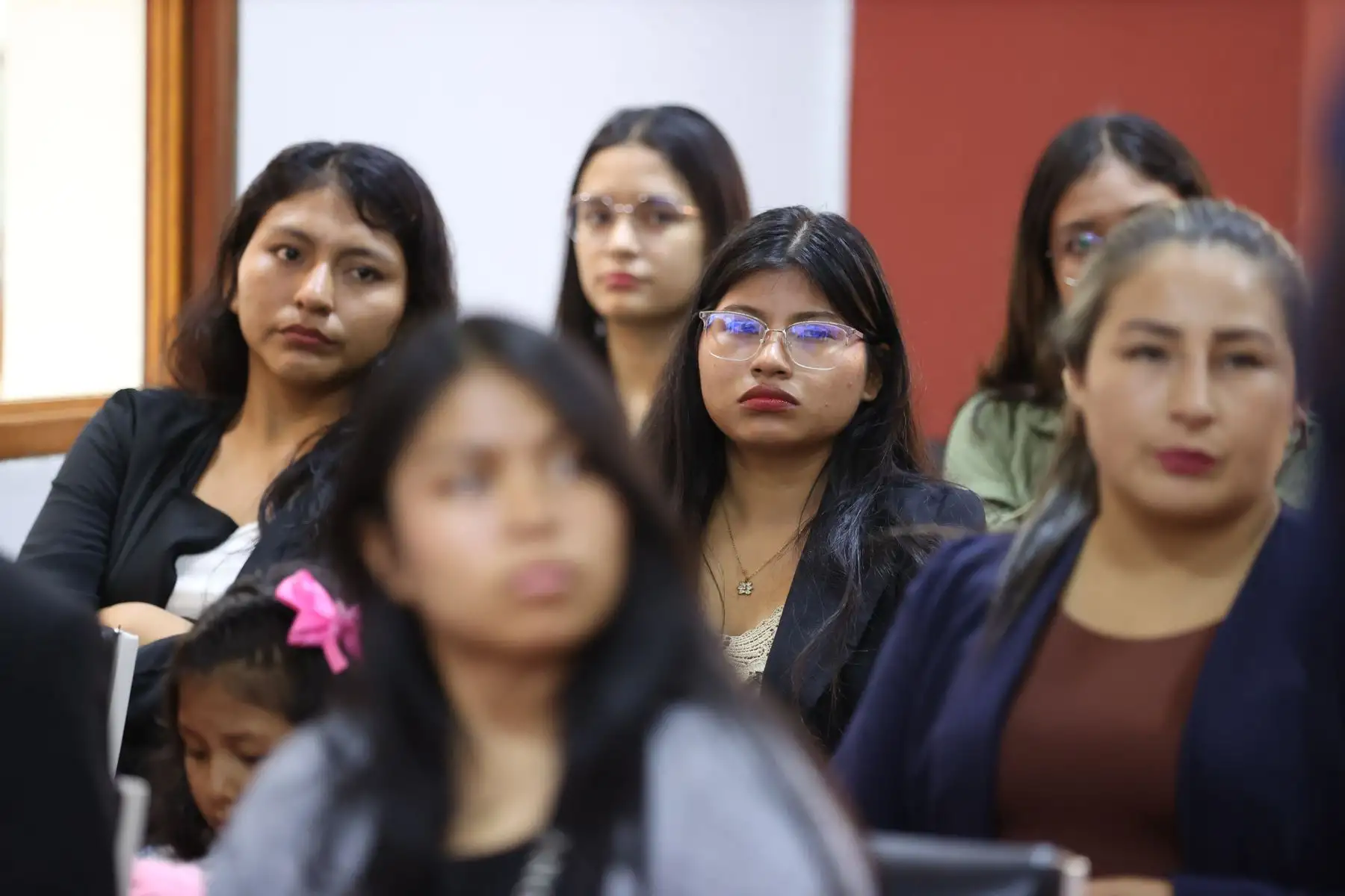 Alumnos de la Universidad Santiago Antunes de Mayolo de Huaraz y la Universidad  nacional de Ucayali visitan Editora Perú para conocer la experiencia Vive Andina. Foto: ANDINA/Melina Mejía