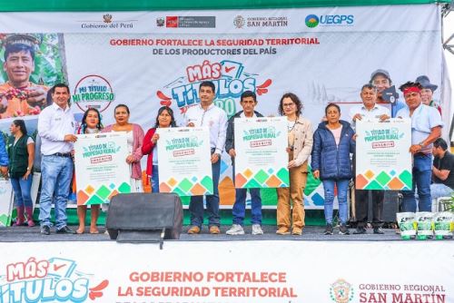 El proceso de titulación comunal permitirá la protección de los bosques y la garantía de los derechos de los pueblos originarios.