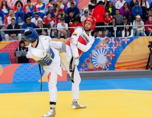 El taekwondo entró en escena de los Juegos Bolivarianos