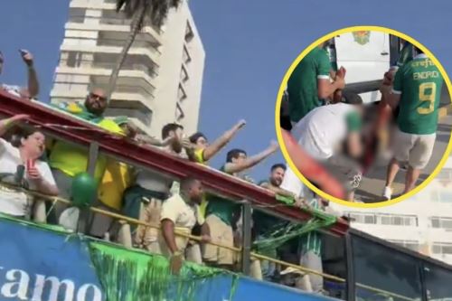 Hincha del Palmeiras muere tras impactar con puente peatonal mientras viajaba en mirabus en la Costa Verde. Foto: ANDINA/Difusión