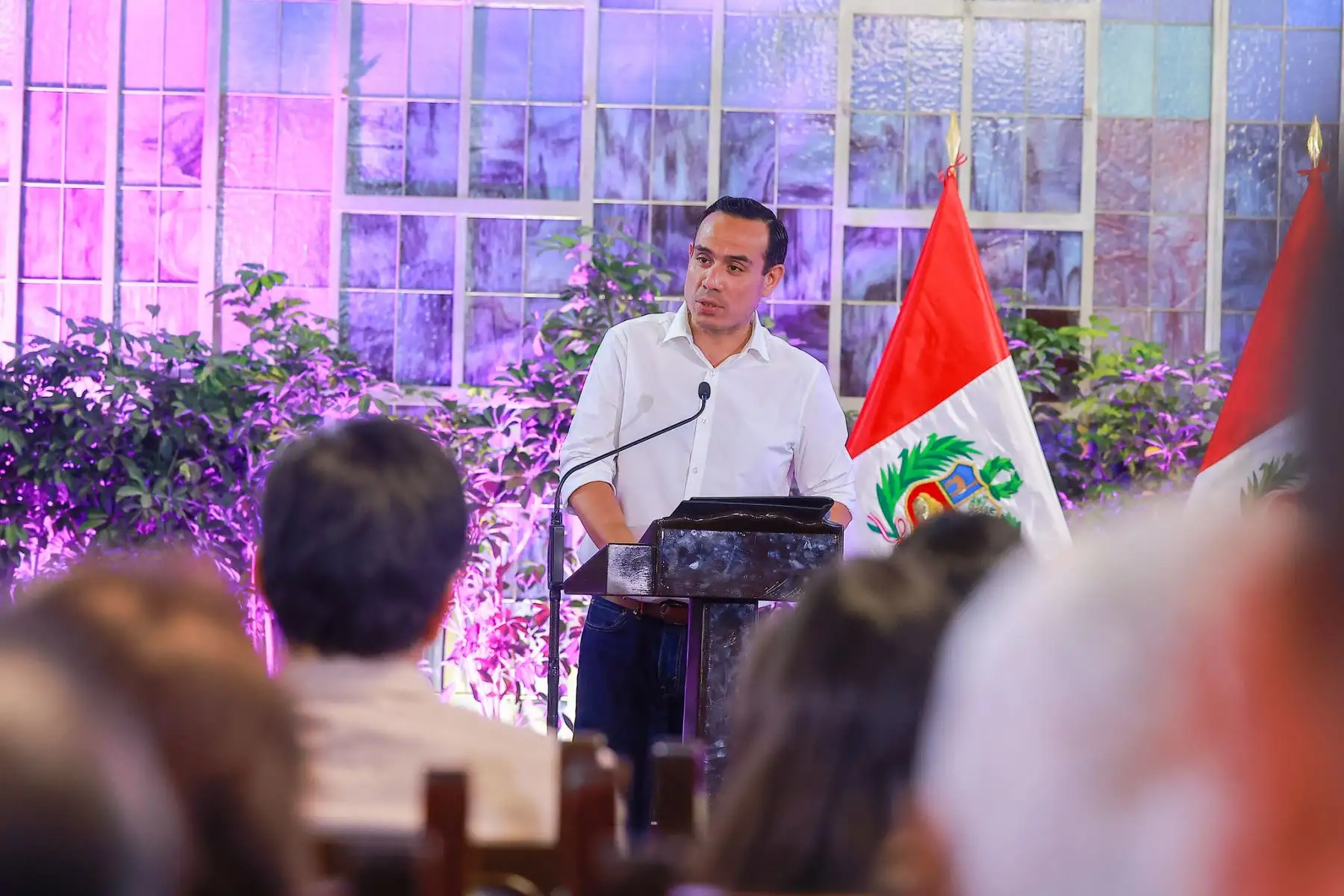 Presidente José Jerí participa de la premiación del Concurso Nacional del Pisco.  Foto: ANDINA/Prensa Presidencia
