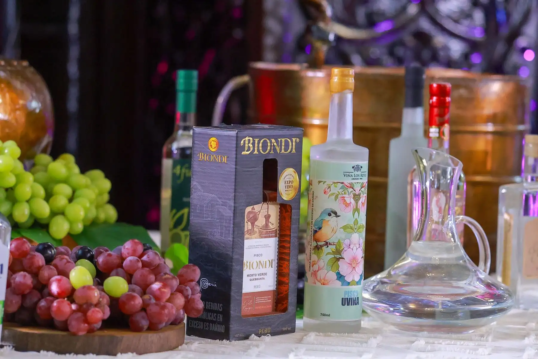 Presidente José Jerí participa de la premiación del Concurso Nacional del Pisco.  Foto: ANDINA/Prensa Presidencia