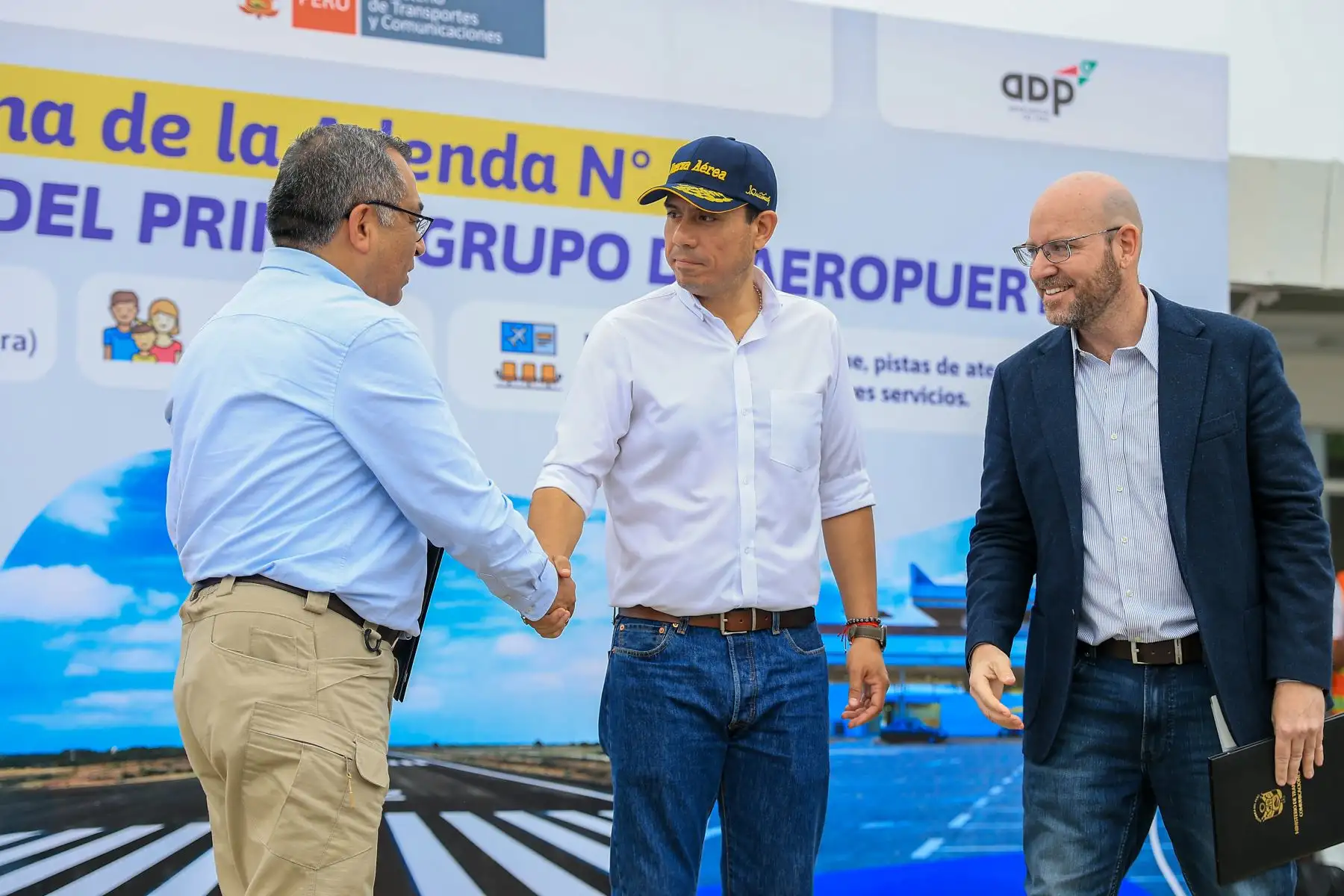 Presidente José Jerí participa en la firma de adenda N.° 11. Foto: ANDINA/ Prensa Presidencia