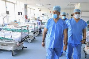 Ministro de Salud verificó la atención que se brinda en Hospital Edgardo Rebagliati. Foto: ANDINA/Difusión