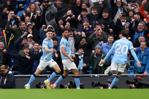 Manchester City venció 3-2 Leeds United por la Premier League inglesa