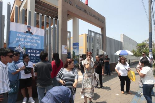 ONPE: primera mesa para las elecciones primarias quedó instalada
