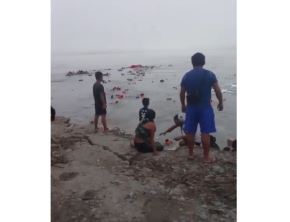 Al menos diez personas fallecidas, 30 desaparecidas y seis heridas deja hasta el momento un accidente fluvial ocurrido en la madrugada de hoy lunes 1 de diciembre en el puerto de Iparia, ubicado en la provincia de Coronel Portillo, región Ucayali. ANDINA/Difusión