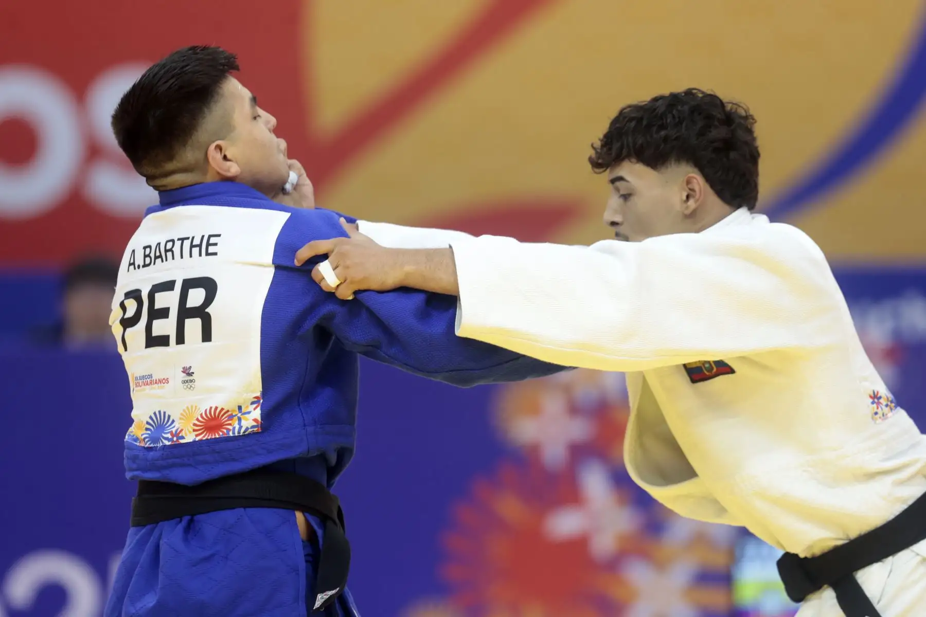 Con la participación de la delegación peruana, continúa la competencia de judo en los Juegos Bolivarianos 2025. Foto: ANDINA/Vidal Tarqui