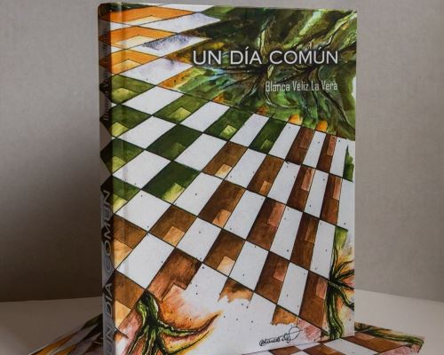 Escritora Blanca Véliz La Vera presenta su primer libro de cuentos "Un día común".