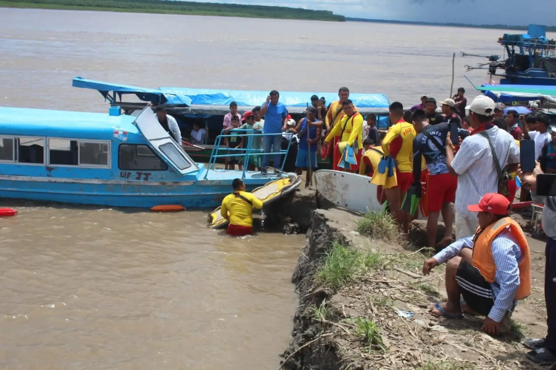 12 fallecidos, 30 desaparecidos y seis heridos deja accidente fluvial en Ucayali. Foto: ANDINA/Difusión
