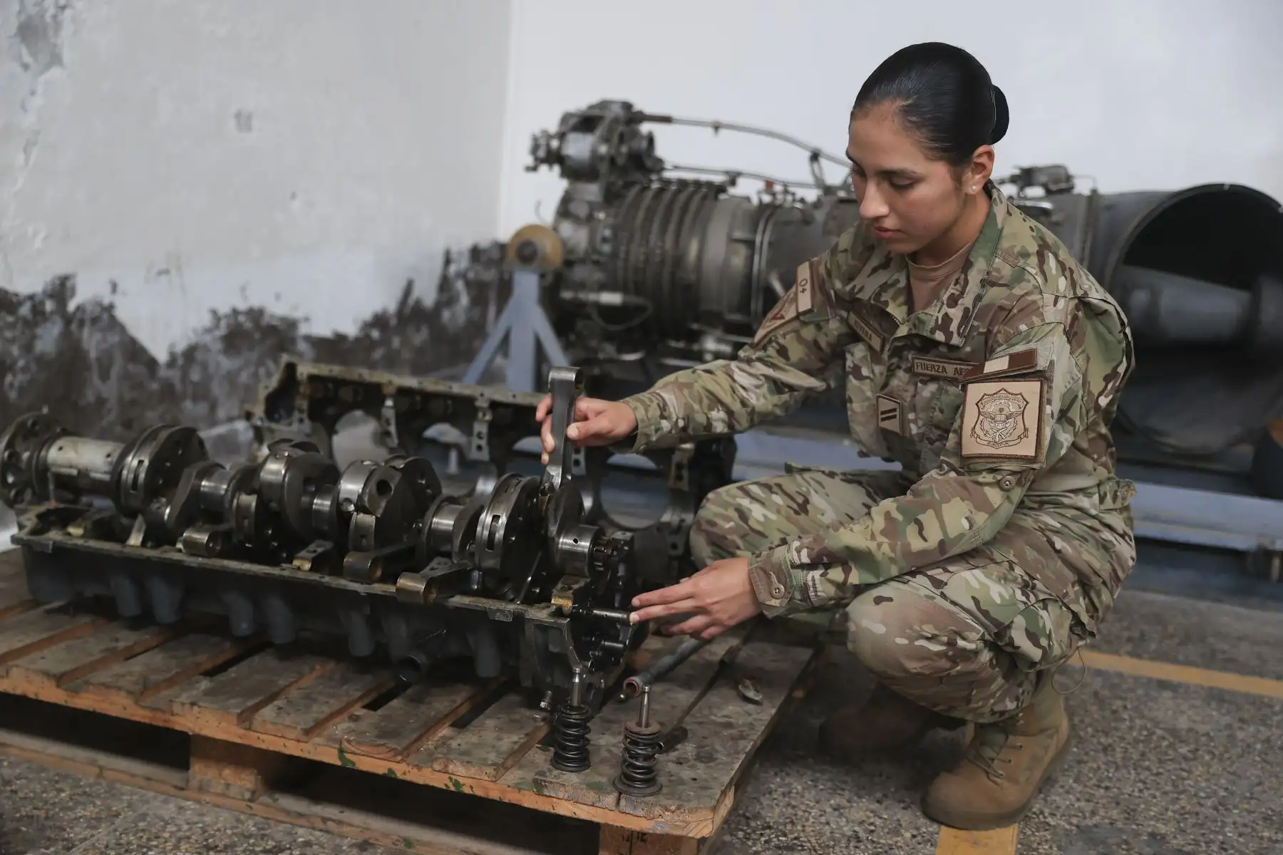 Inicia un nuevo proceso de admisión para la Escuela de Suboficiales de la Fuerza Aérea del Perú, donde los alumnos podrán especializarse en mantenimiento de aeronaves, defensa aérea, mantenimiento de motores, informática, entre otras. Foto: ANDINA/Jhonel Rodríguez Robles