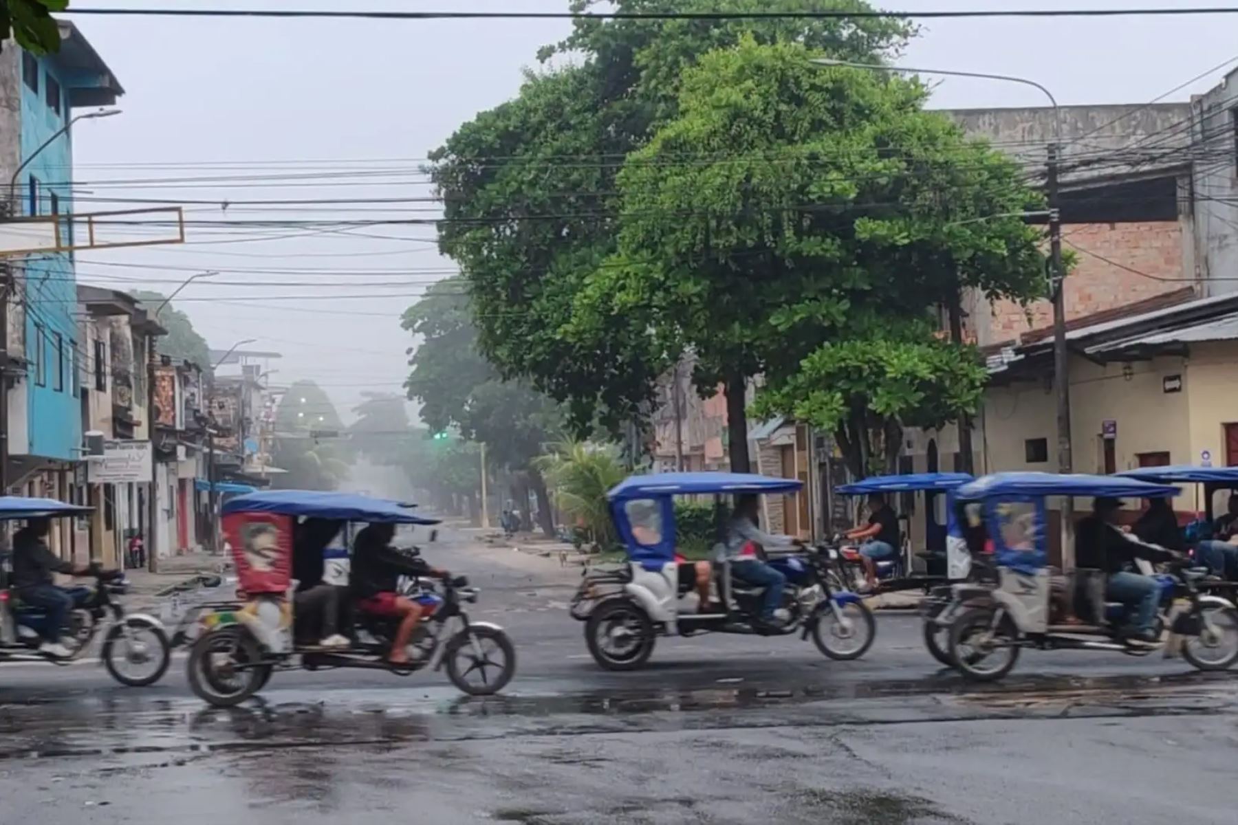 Para hoy se prevén acumulados pluviales próximos a los 50 milímetros por día (mm/día) en la selva norte y selva central, y cercanos a los 80 mm/día en la selva sur.ANDINA/Difusión