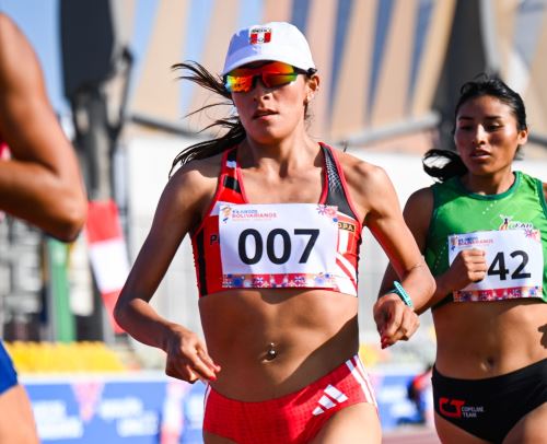 Thalía Valdivia obtuvo la medalla de plata en los 10 mil metros