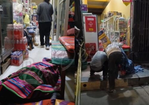 Desconocidos asesinan a un profesor y su esposa en Sandia durante un presunto asalto a su bodega ubicada en el distrito de San Pedro de Putina Punco, en la provincia de Sandia, región Puno. ANDINA/Difusión