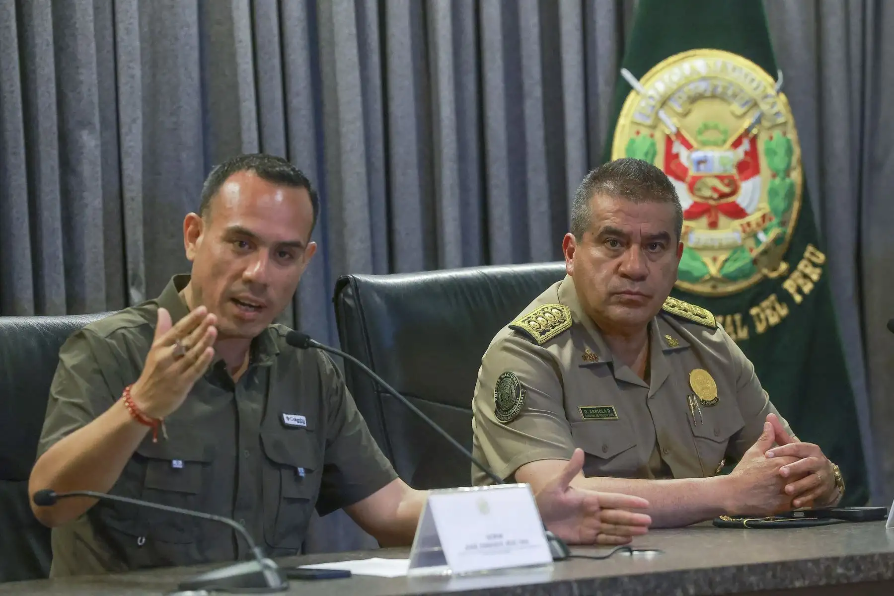 El presidente de la república, José Jerí, participa en la clausura de la quinta reunión del Comando Policial - RECOPOL 2025.
Foto: ANDINA/Prensa Presidencia