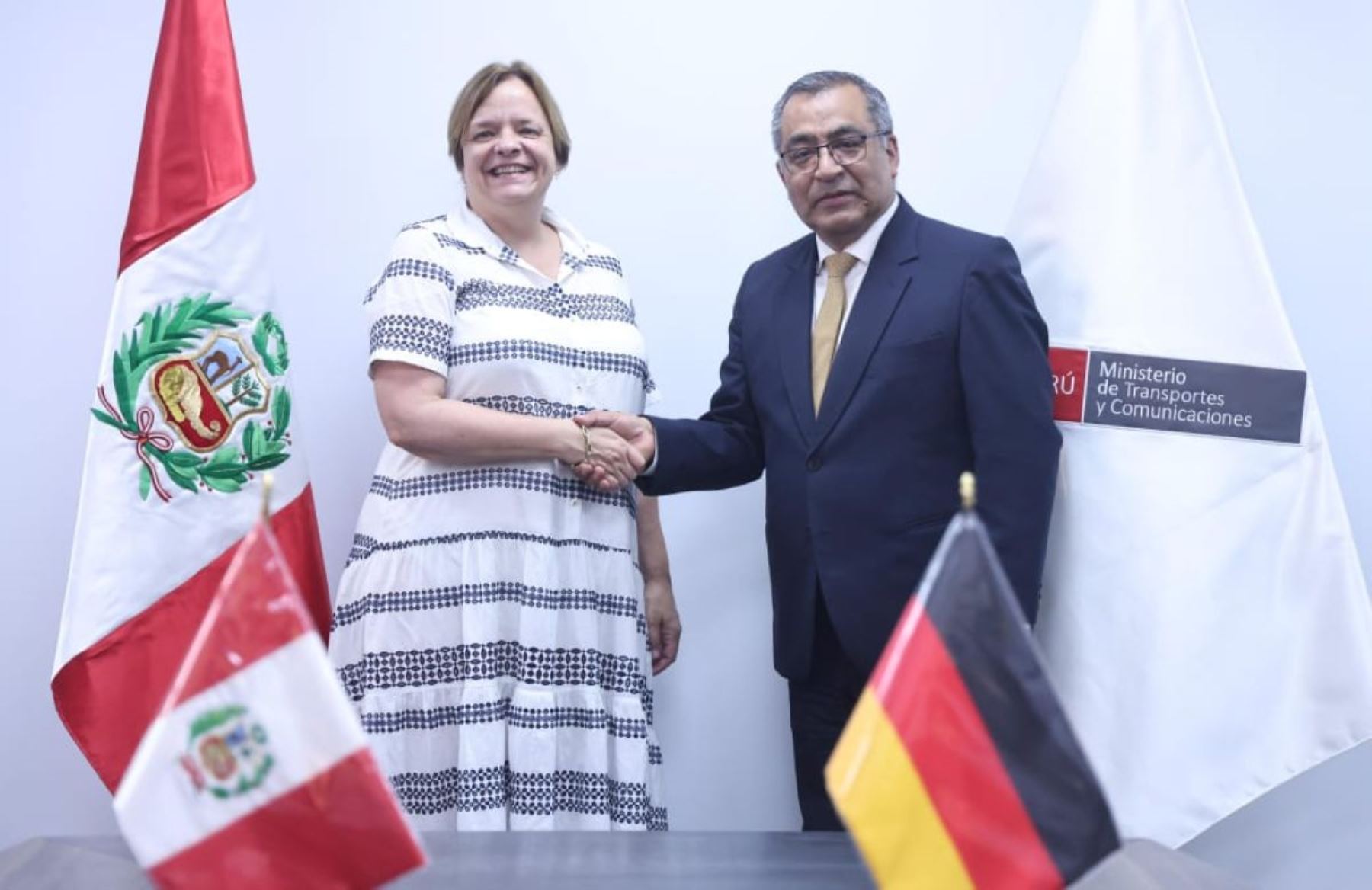 Peru: MTC and German Embassy to promote transportation and public safety projects