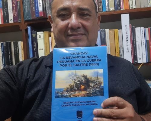 Recogen acción heroica de peruanos en la Guerra del salitre en histórico libro.