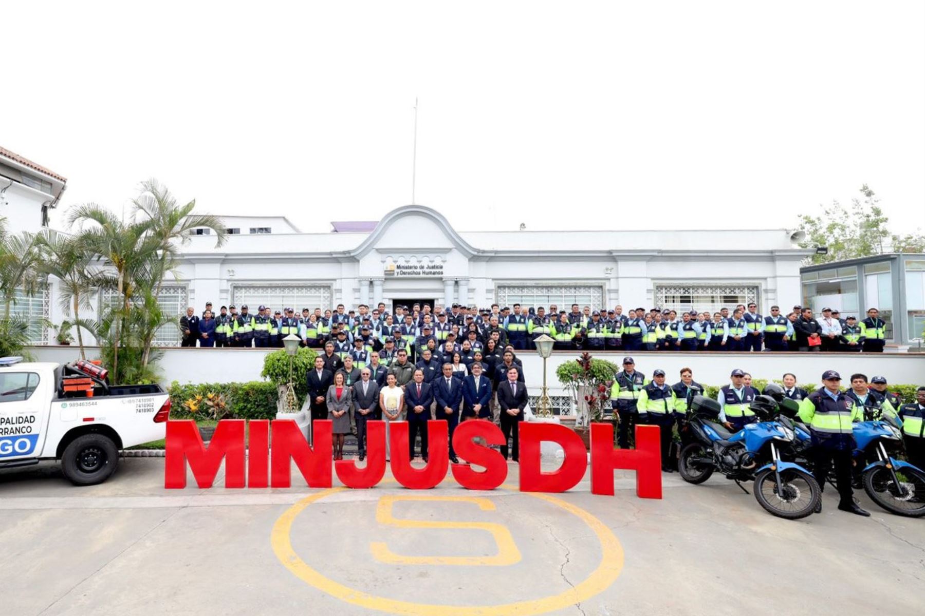 Minjusdh clausura capacitación de 1,250 serenos en Lima Centro: 'Más capacidad, más seguridad' (o algo así)