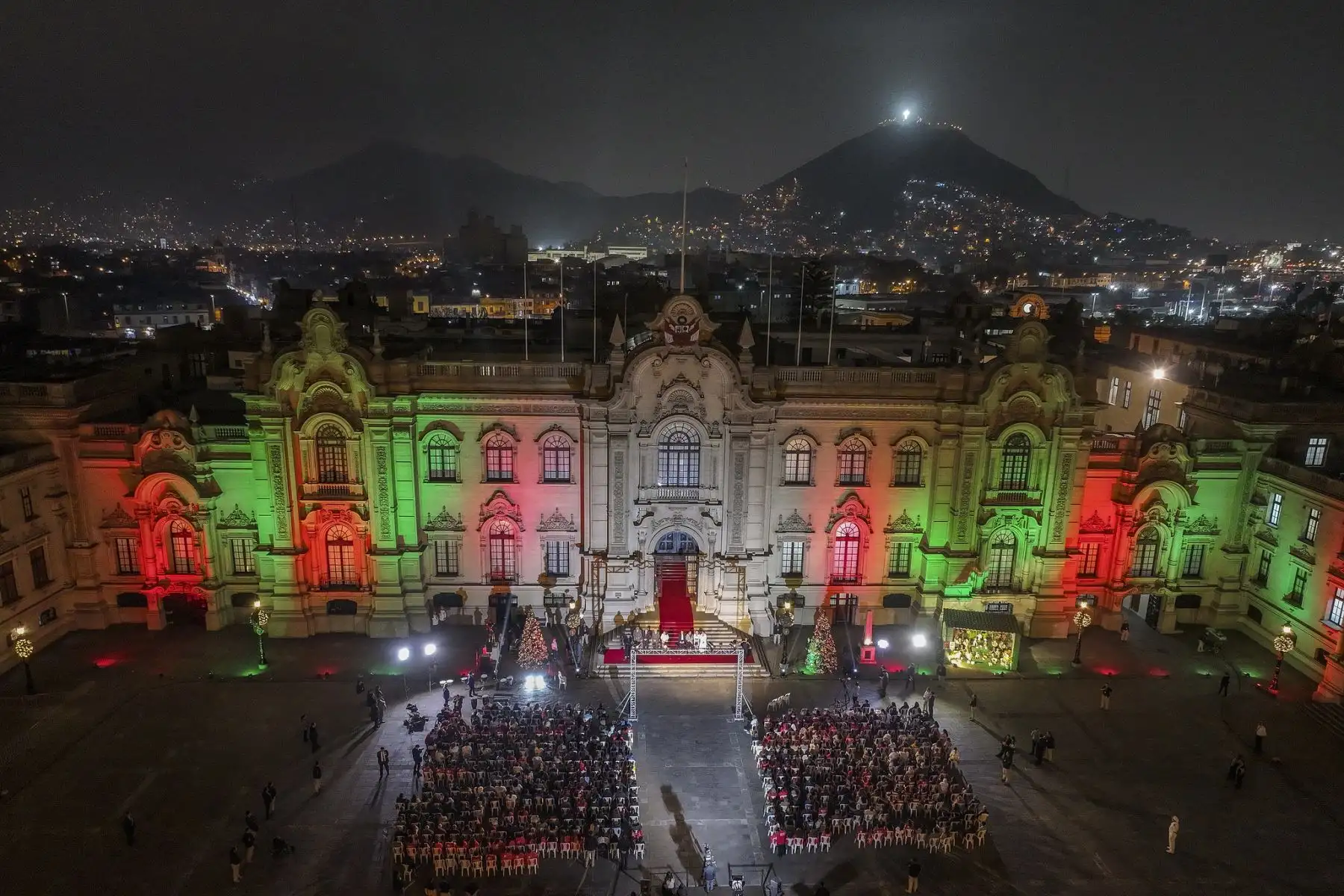 El presidente de la República, José Jerí, junto a ministros de Estado y beneficiarios del Conadis, participaron en una actividad oficial en Palacio de Gobierno denominada “Magia de inclusión - Transformando vidas y uniendo corazones", el jueves 4 de diciembre de 2025, conmemorando el Día de la Persona con Discapacidad. Foto: ANDINA/Presidencia