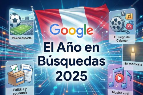 Google presentó el resumen anual con los temas, preguntas y personajes que concentraron mayor atención en Perú.