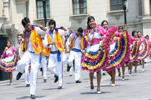 La Danza de los Llameritos de Chucatamani es oriunda de Tarata, Tacna. Foto: ANDINA/Difusión