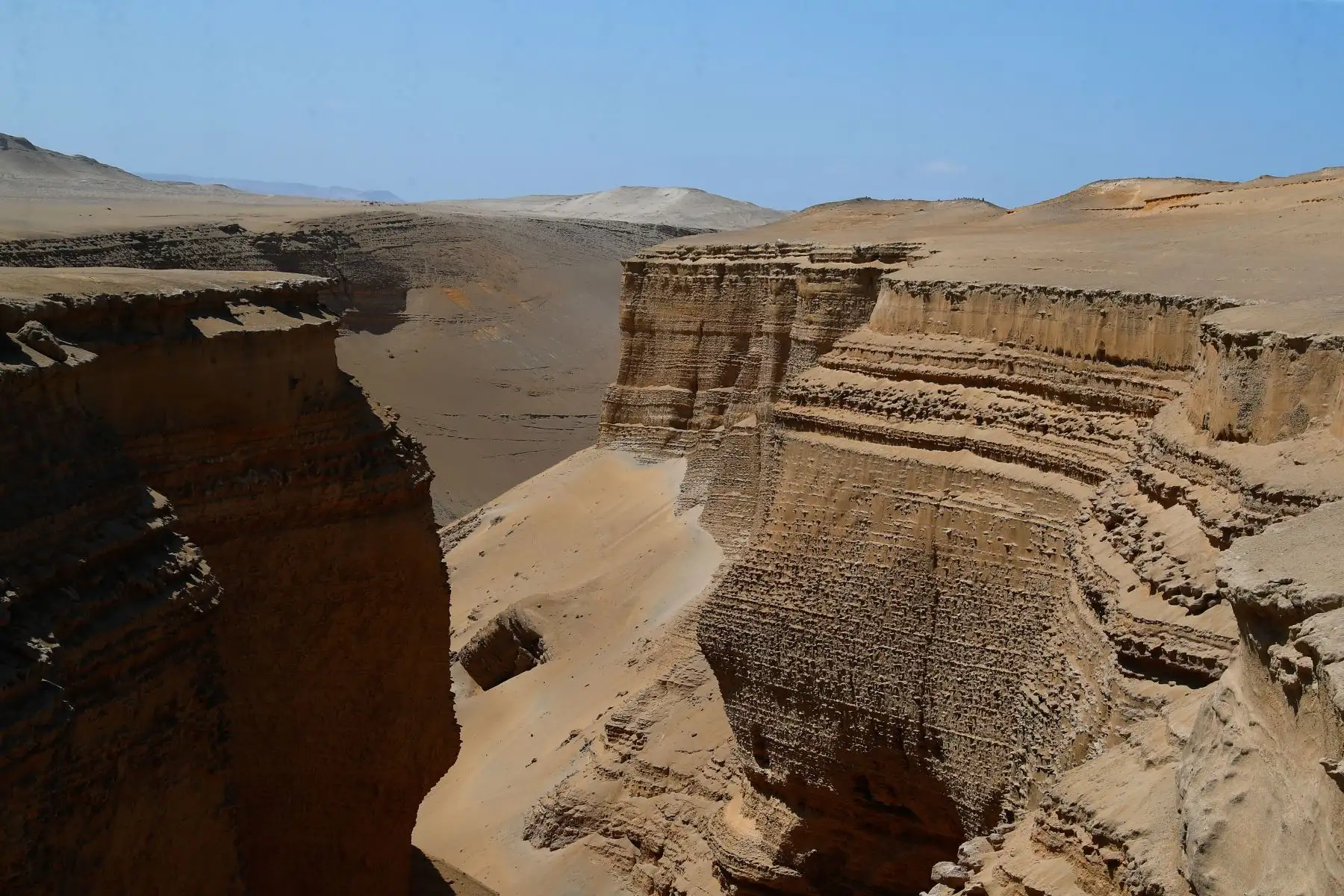 El Cañón de los Perdidos, un interesante y enigmático atractivo turístico alternativo ubicado en medio del desierto en la región Ica, a menos de 3 horas en auto de su capital, ideal para los viajeros aventureros amantes del trekking. Foto: ANDINA/Daniel Bracamonte