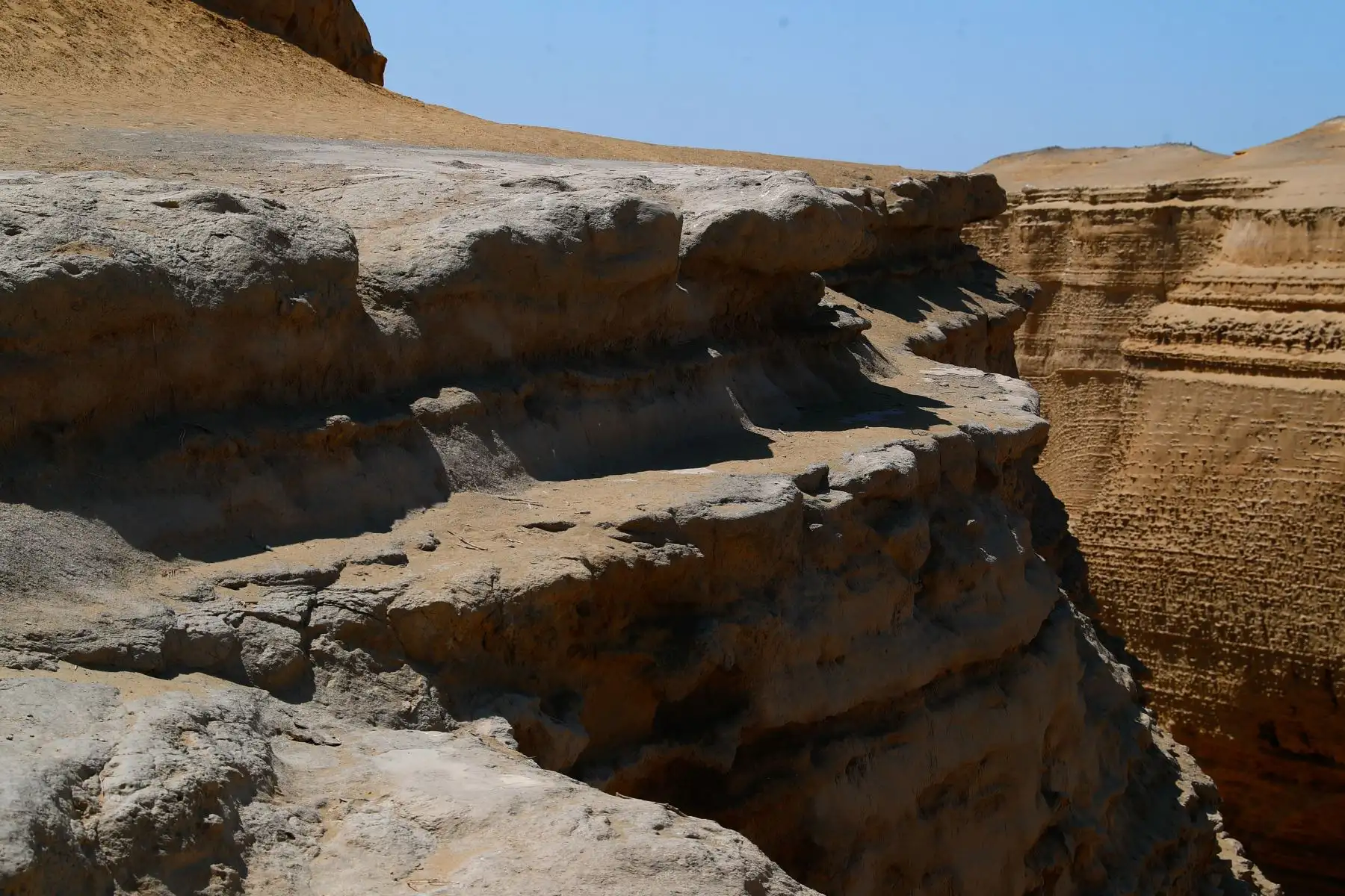 El Cañón de los Perdidos, un interesante y enigmático atractivo turístico alternativo ubicado en medio del desierto en la región Ica, a menos de 3 horas en auto de su capital, ideal para los viajeros aventureros amantes del trekking. Foto: ANDINA/Daniel Bracamonte