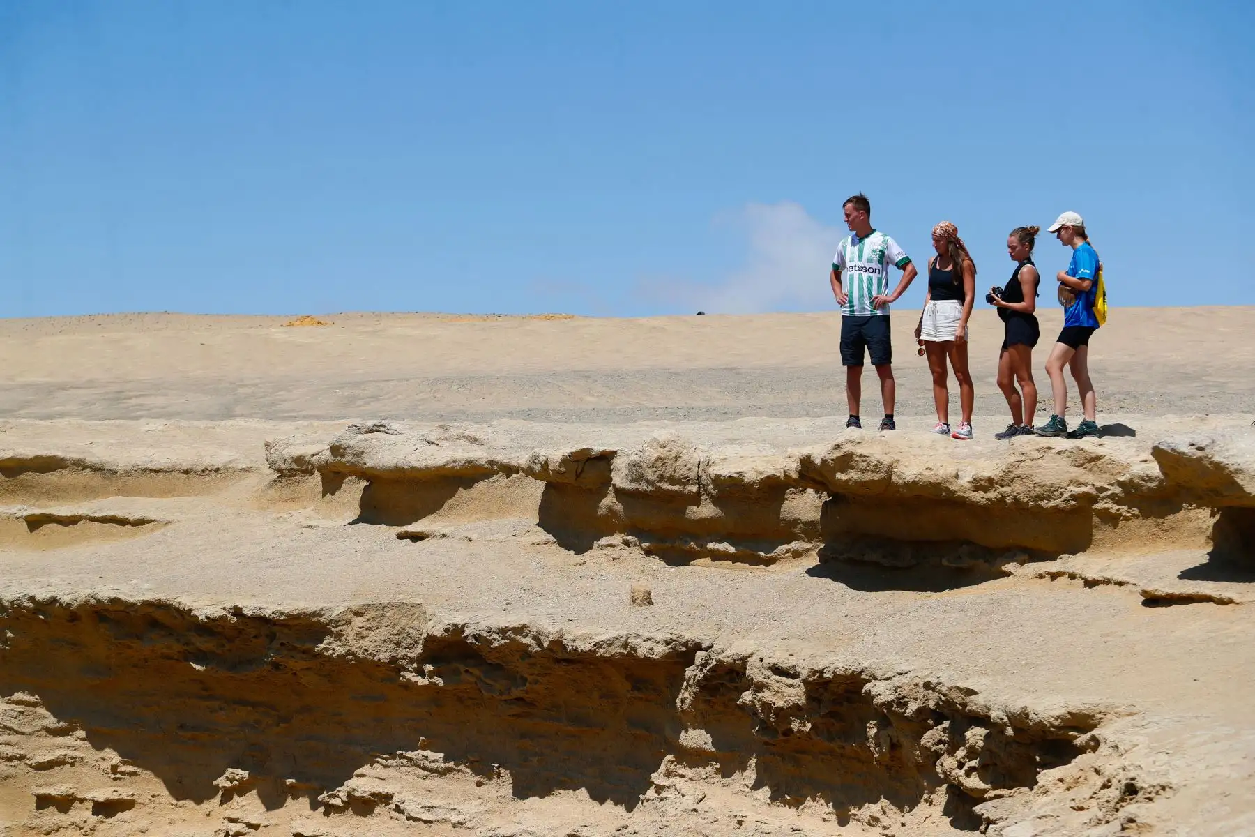 Además de los ya ampliamente conocidos atractivos turísticos de la región Ica, el Cañón de los Perdidos se ha consolidado como un buen circuito alternativo para el turismo de aventura, el cual atrae ahora a muchos visitantes, varios de ellos extranjeros. Foto: ANDINA/Daniel Bracamonte