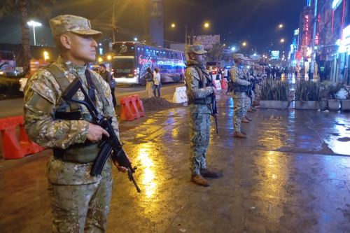 Ministros del Interior y Energía y Minas lideran despliegue policial de control territorial en Lima Norte. Foto: ANDINA/Difusión