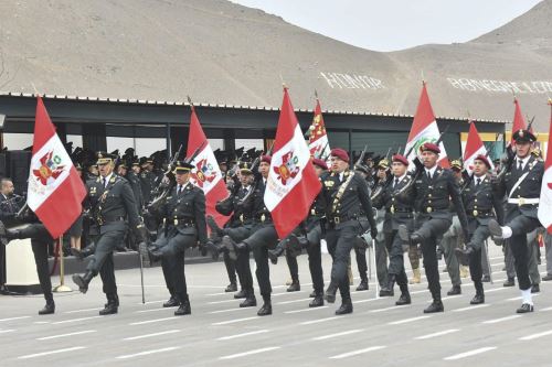 PNP conmemora su 37.° aniversario reafirmando su compromiso en la lucha frontal contra el crimen. Foto:: Difusión
