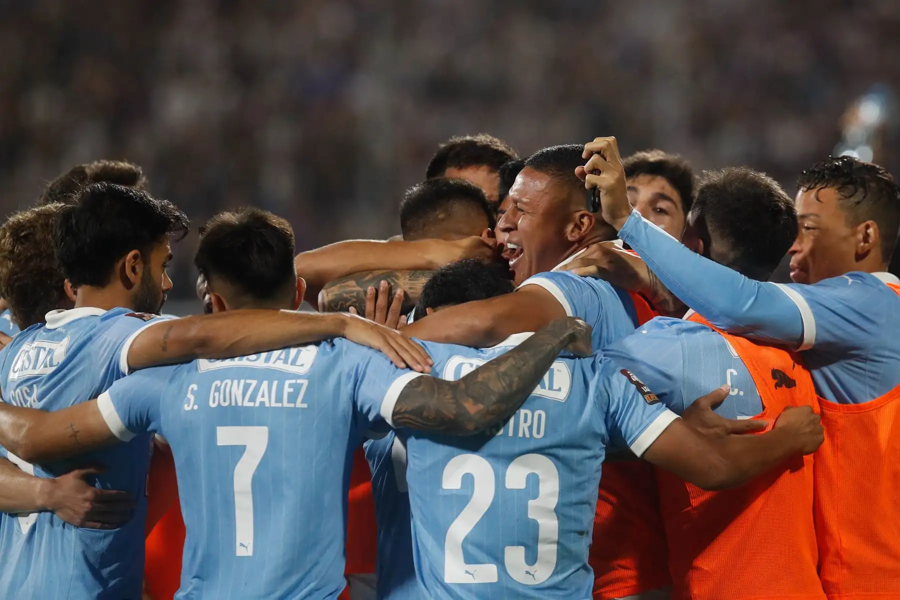 Alianza Lima juega ante Sporting Cristal en partido de vuelta de los playoffs de la Liga1 en el estadio Alejandro Villanueva de La Victoria.


Foto: ANDINA/ Eddy Ramos