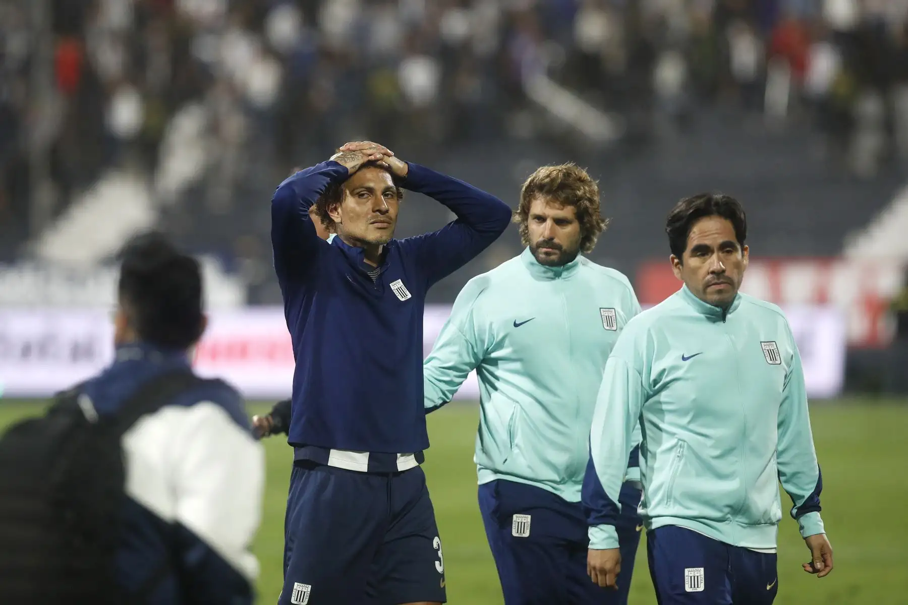 Alianza Lima juega ante Sporting Cristal en partido de vuelta de los playoffs de la Liga1 en el estadio Alejandro Villanueva de La Victoria.


Foto: ANDINA/ Eddy Ramos