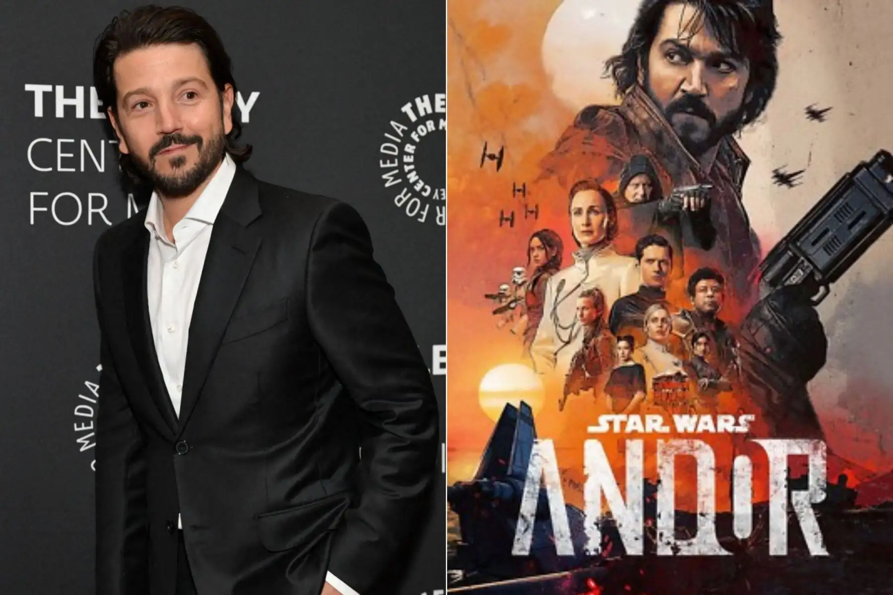 El actor mexicano Diego Luna figura entre los nominados a los Globos de Oro 2026 gracias a su aclamado trabajo en la serie Andor, donde interpreta a un protagonista complejo y decisivo dentro del universo narrativo de la producción. Su candidatura reconoce la solidez de su trayectoria internacional y reafirma su presencia como uno de los intérpretes latinoamericanos más influyentes de la actualidad, capaz de equilibrar sensibilidad dramática y compromiso artístico. Foto: Composición digital con fotos de AFP