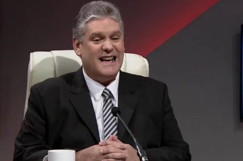 Alejandro Gil durante una comparecencia en el programa "Mesa Redonda". Foto: Cubadebate/Internet