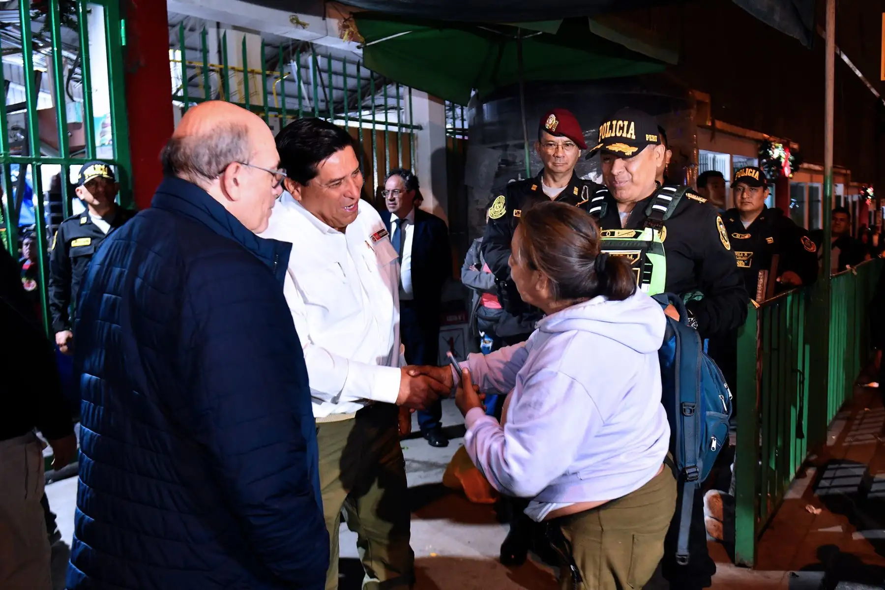 El ministro Tiburcio y el titular de Cancillería supervisan operativos en VES, SJM y VMT. Foto: ANDINA/Difusión