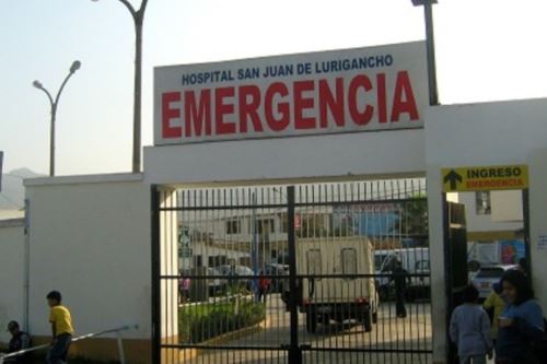 En intento desesperado por salvar a la menor, los padres la llevaron al hospital de SJL, pero llegó sin signos vitales. Foto: Difusión