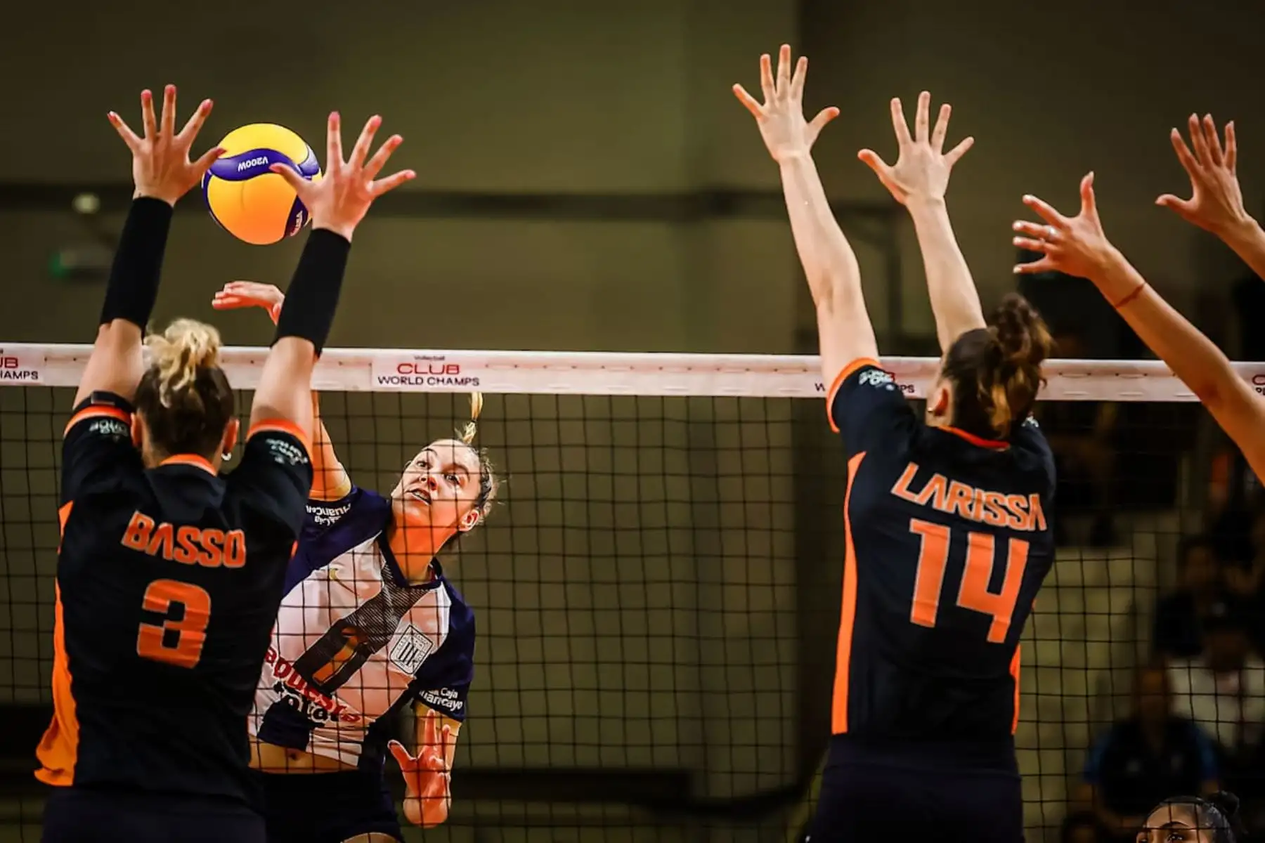 Alianza Lima debutó en el Mundial de Clubes de Vóley 2025 con una caída contundente frente al Osasco Voleibol Club de Brasil por 3-0, en un partido celebrado en Sao Paulo. A pesar del resultado, este torneo representa un hito histórico para Alianza Lima: es su primera participación en el Mundial de Clubes, tras conseguir el subcampeonato sudamericano y ganar su boleto al certamen. Foto: ANDINA/Volleyball World