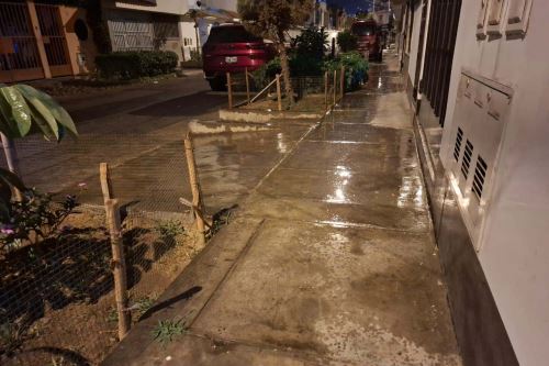 Lluvia en Lima norte. Foto: ANDINA/Rocío Rojas