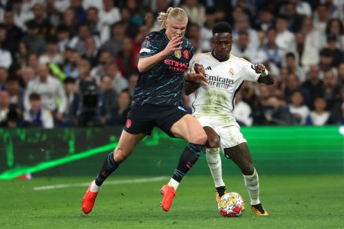 Vinícius y Haaland tendrán un duelo aparte en el Santiago Bernabéu