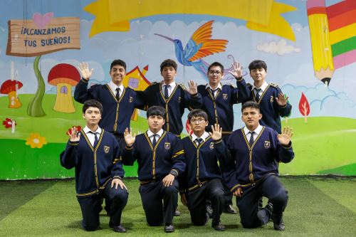 Escolares rindieron prueba de 60 preguntas, con un tiempo límite de 2 horas y 45 minutos. Foto: ANDINA