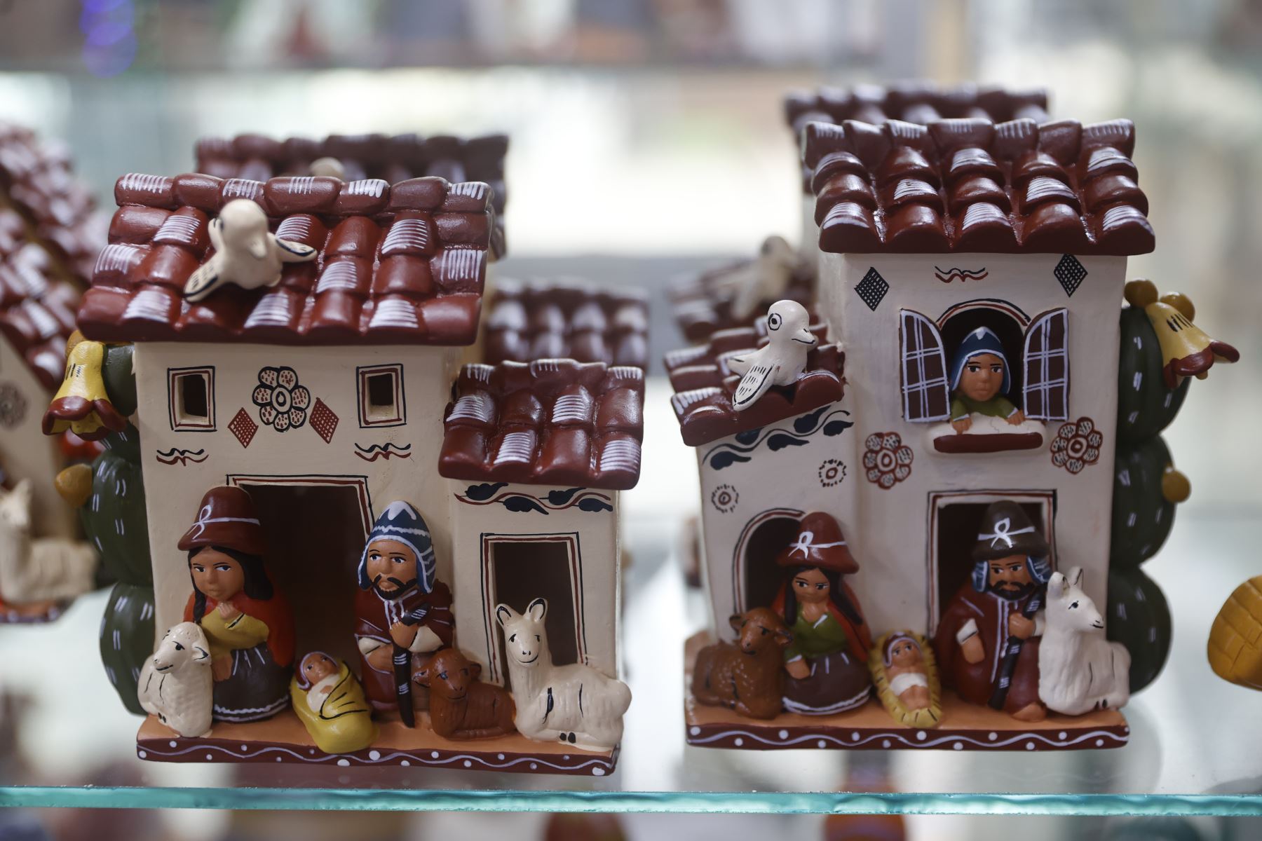 En esta feria podrás encontrar distintos estilos de nacimientos y una variedad de precios.
Foto: ANDINA/Vidal Tarqui