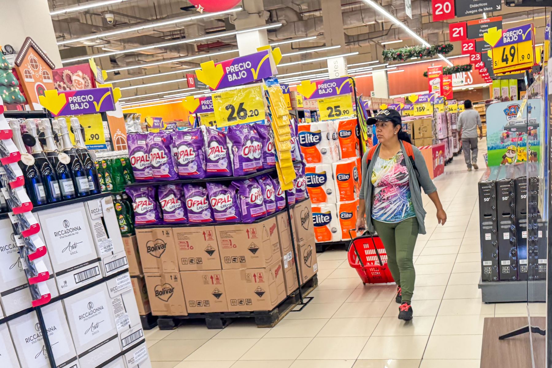 Los precios en Lima Metropolitana para el consumidor subieron apenas 0.10% en el primer mes del 2026. ANDINA/Ricardo Cuba