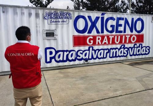 La planta de oxígeno del Hospital Carrión de Huancayo solo funcionó una vez y ahora se encuentra inoperativa. Esta situación ha generado un perjuicio económico al citado nosocomio, afirmó la Contraloría.  ANDINA/Difusión