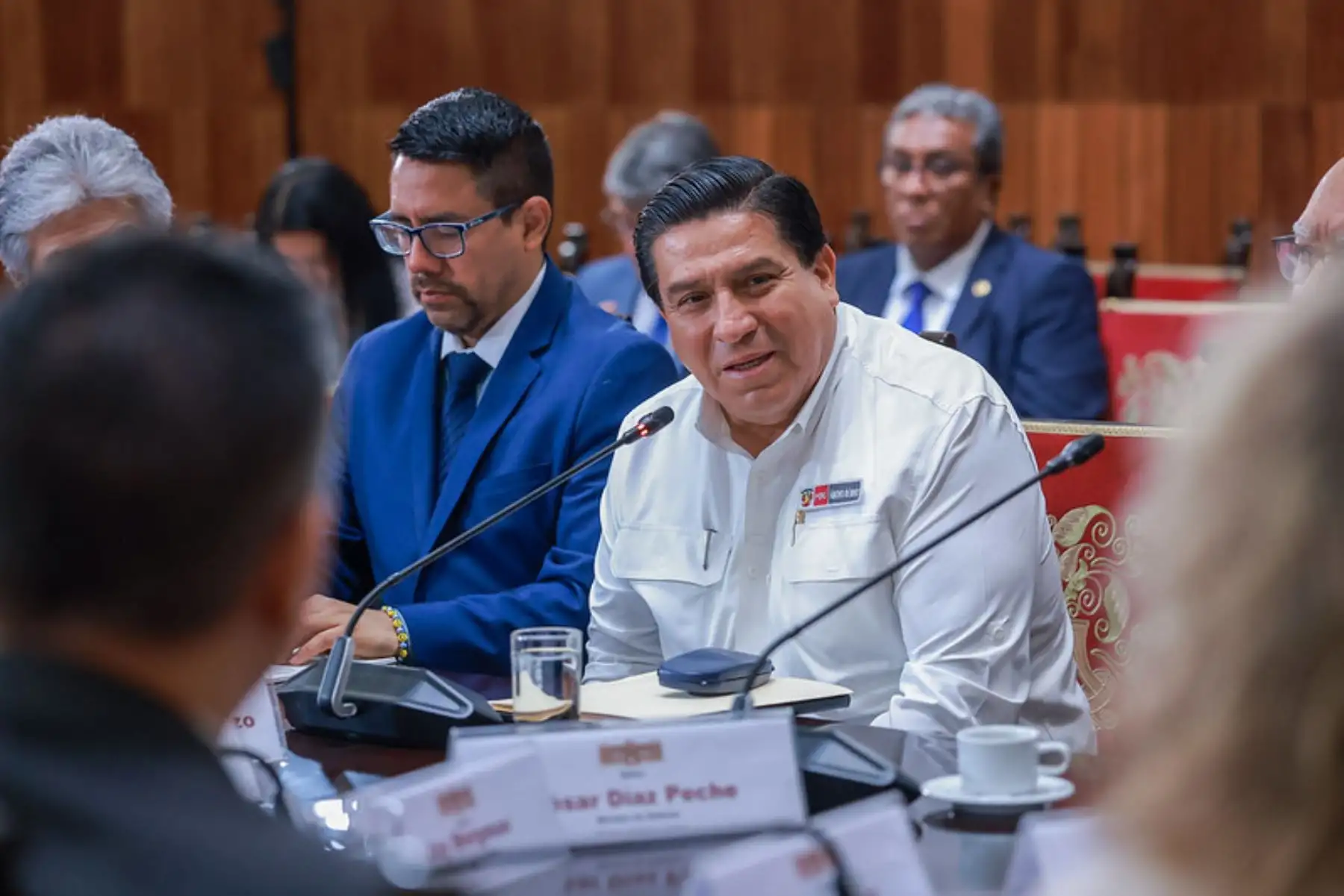 Presidente Jerí lidera reunión con delegación del FBI y expertos en seguridad ciudadana.
Foto: ANDINA/Prensa Presidencia