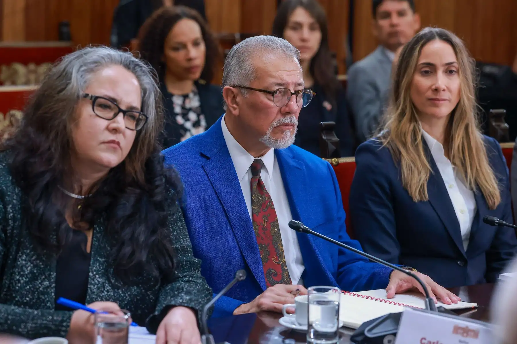 Presidente Jerí lidera reunión con delegación del FBI y expertos en seguridad ciudadana.
Foto: ANDINA/Prensa Presidencia