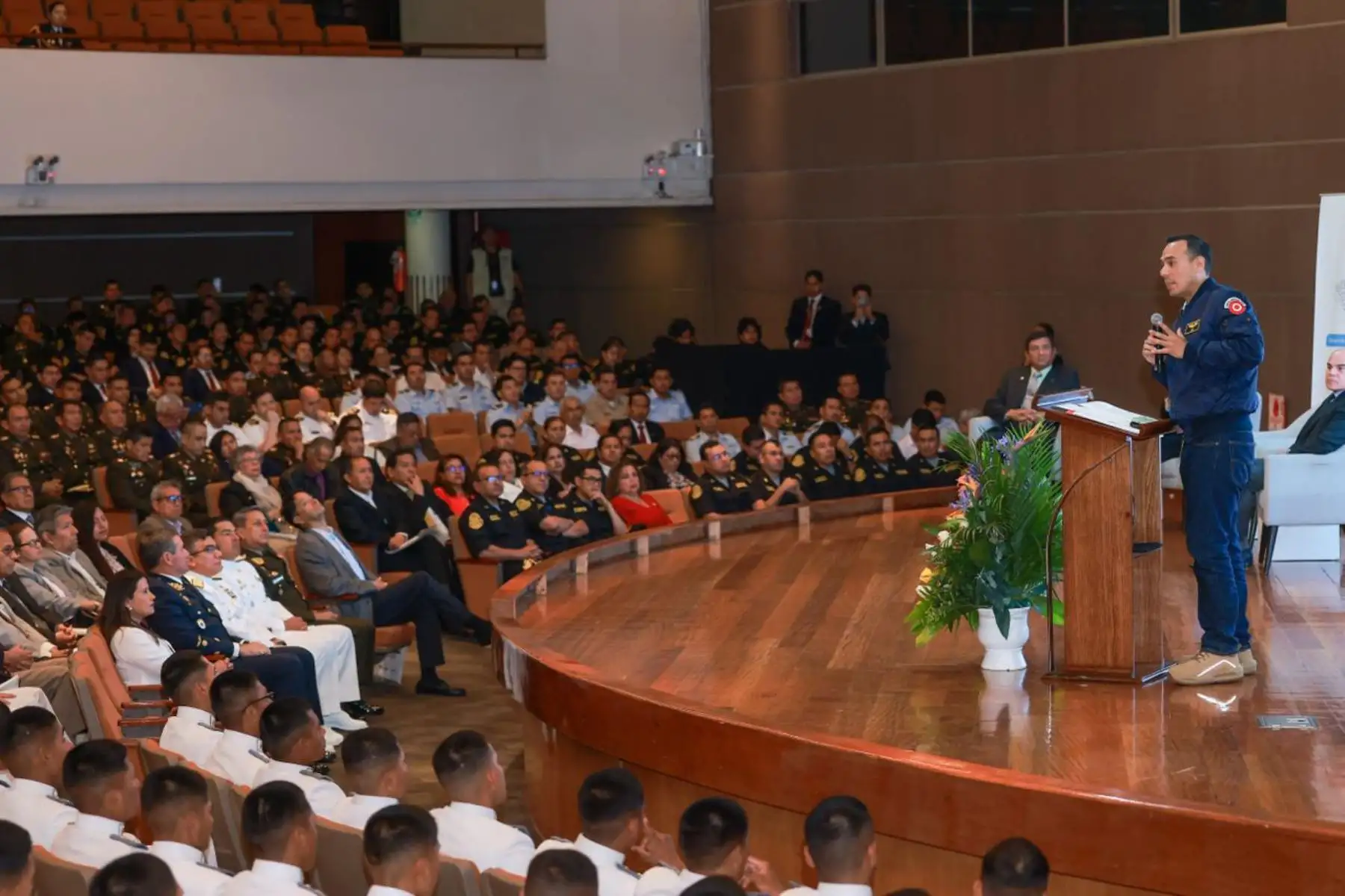 Presidente José Jerí y premier, Ernesto Álvarez participan en el IV Congreso Internacional Planifica Perú 2050 “Desarrollo sostenible, soberanía y seguridad”. Foto: ANDINA/Prensa Presidencia