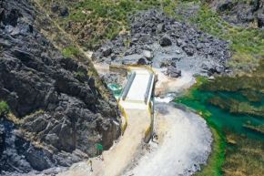 Inauguran puente en Vitis como parte del mejoramiento de la carretera que va hacia Huancaya. Foto: ANDINA/Difusión