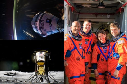 Para la misión Artemis II, cuatro astronautas viajarán dentro de la nave espacial Orion y se aventurarán alrededor de la Luna